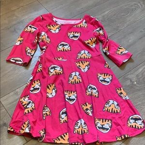 Cat and jack tiger dress S 6/6x 🐅